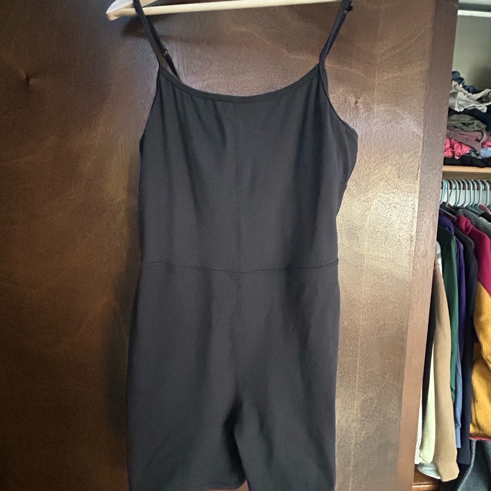 Black Sleeveless Romper